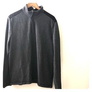 Michael Kors Gray Long-Sleeve Quarter -Zip